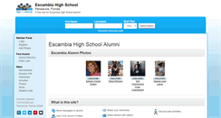Desktop Screenshot of escambiahighschool.org